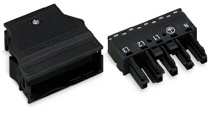 WAGO GmbH &amp; Co. KG Buchse 2x0,5-4mmq schwarz 770-105