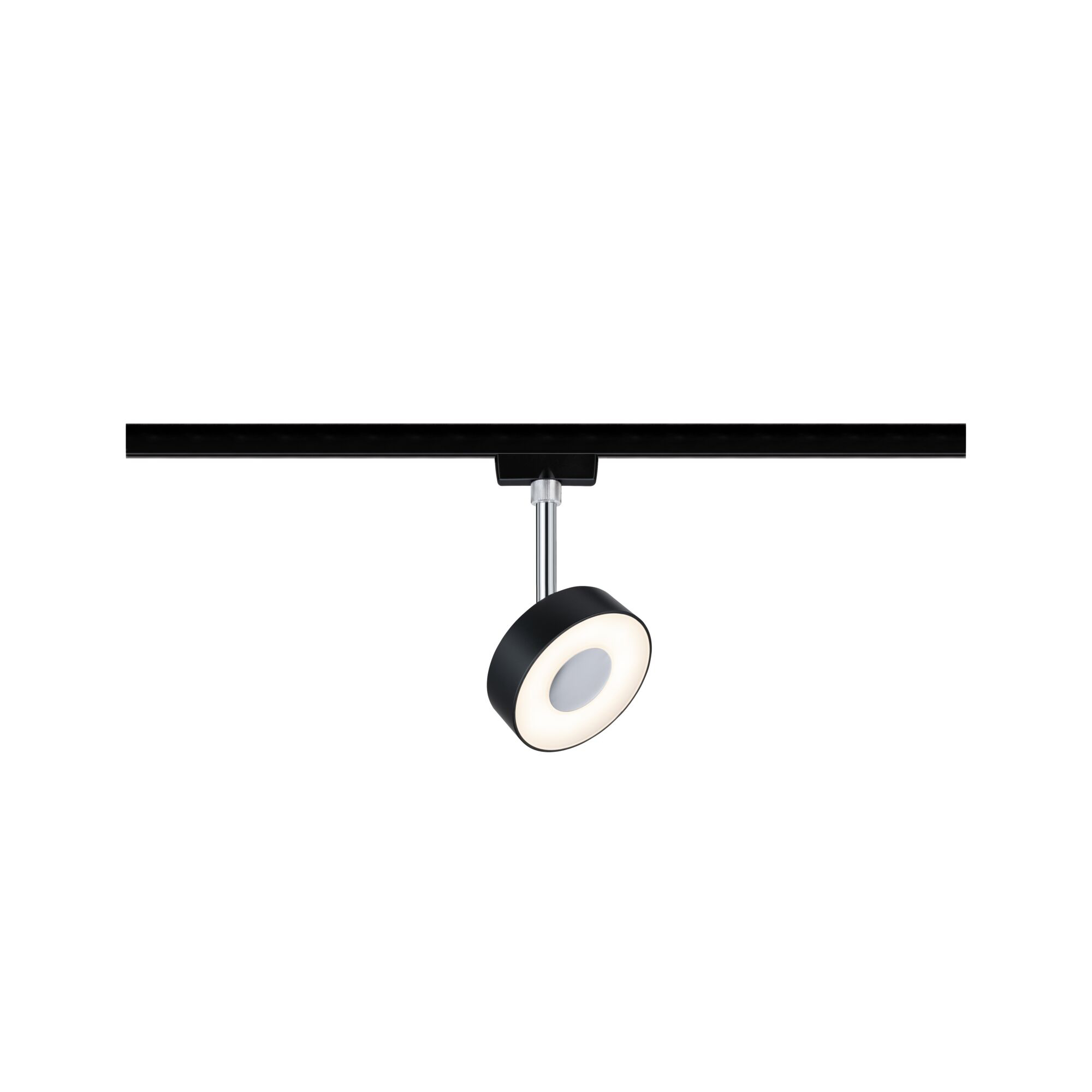 Paulmann PAULMANN LED-Strahler 5W 2700K 210lm dimmbar Circle 969.15 IP20 schwarz matt Konverter 90° Anb