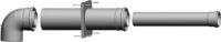 Anschluss-Set DN110/160 - C43x weiß, raumluftunabhängig