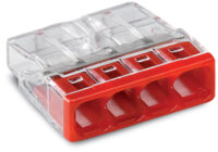 WAGO GmbH & Co. KG Verbindungsdosenklemme 4x 0.5-2.5 rot 2273-204