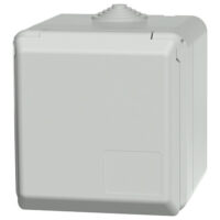 MENNEKES CEE-Steckdose 5p 16A 6h 400V/rt Cepex 4105 IP44 Aufputz Schraubkl Kunststoff