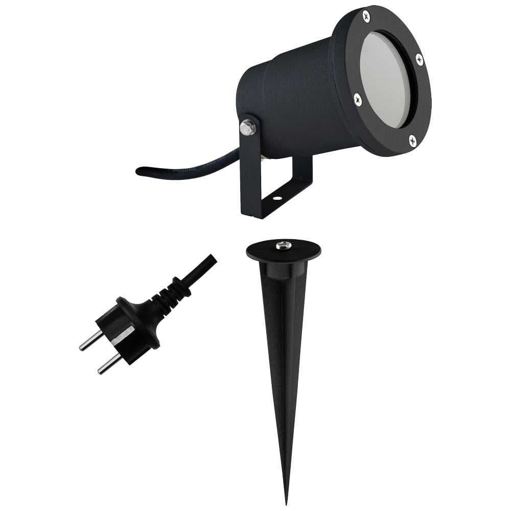 EVN Lichttechnik ALU-Spot mit Erdspiess IP54 230V GU10 545239