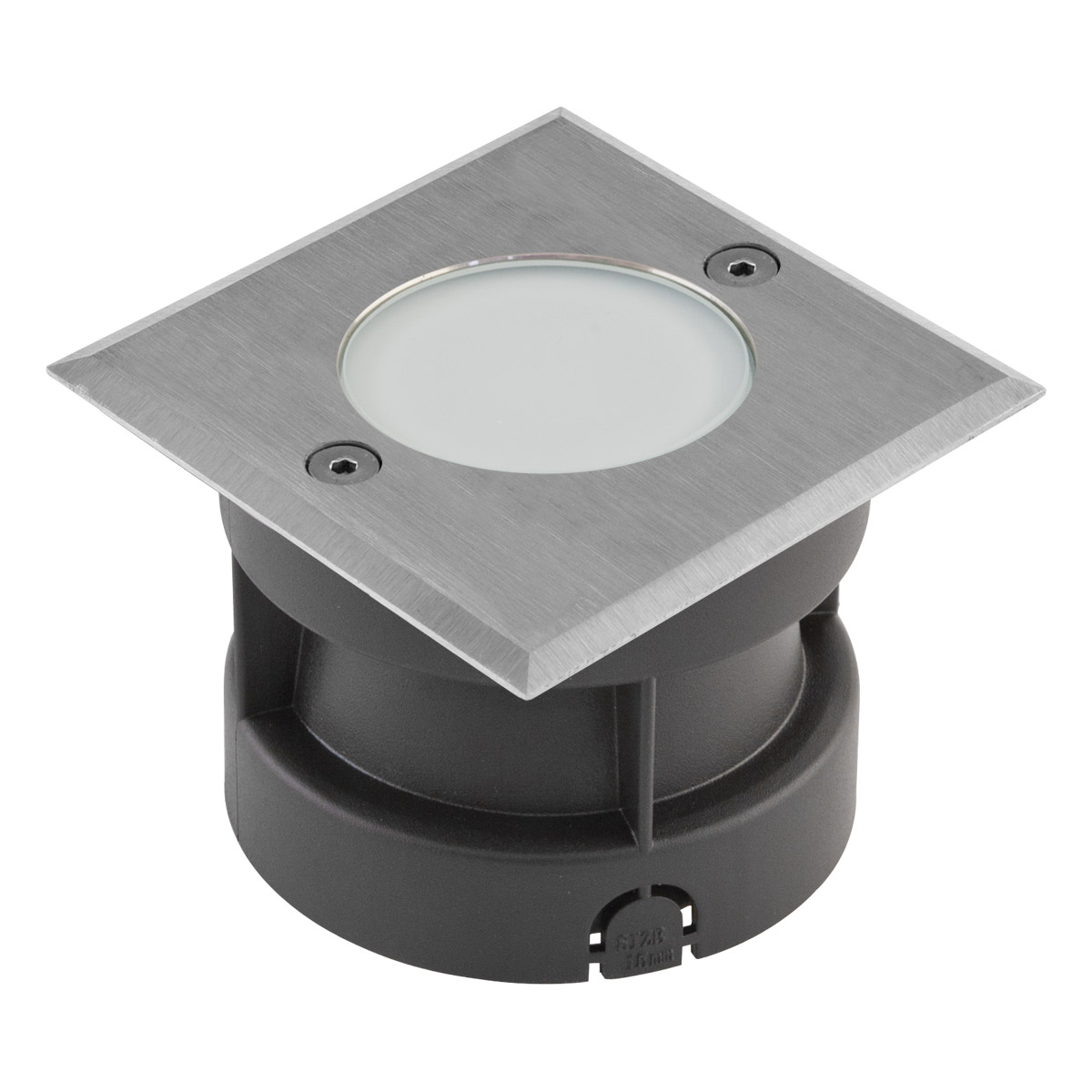 EVN Lichttechnik LED-Bodeneinbauleuchte 3000K 230V IP67 6742502 Edelstahl