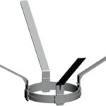 Abstandhalter DN80 4 Stück, aus PP