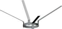 Abstandhalter DN80 4 Stück, aus PP