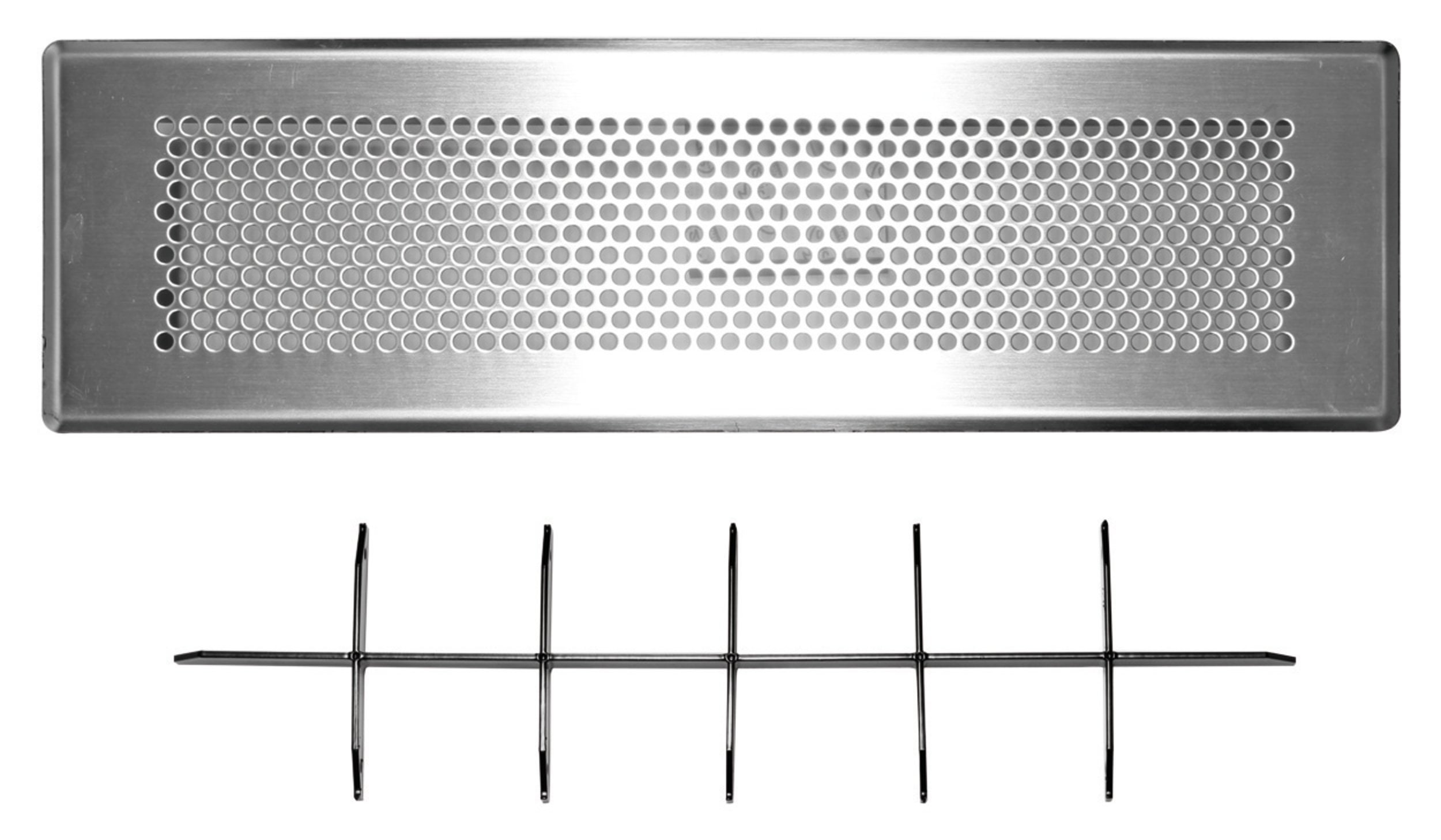 VAILLANT Zuluftgitter für Boden-/Wandauslass Rundloch Edelstahl