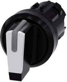 Siemens Siemens Dig Industr. Knebelschalter 22mm, rund, schwarz 3SU1002-2BM60-0AA0