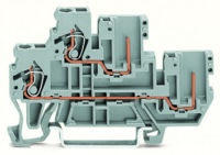 WAGO GmbH & Co. KG Doppelstock-Basisklemme 1-Leiter/1-Pin 870-101