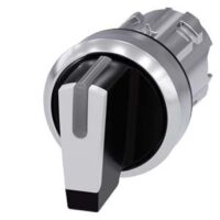 Siemens Dig Industr. Knebelschalter schwarz, weiß 3SU1052-2BM60-0AA0