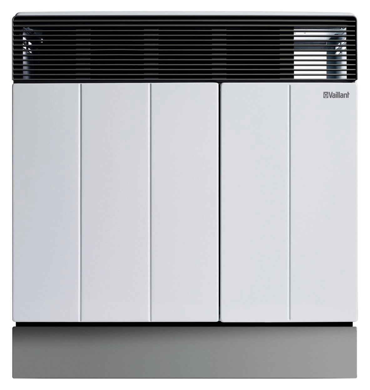 Vaillant Gas-Raumheizautom VGR 30 F/4 XE für Schornsteinanschluss, cremeweiß/grau