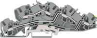 WAGO GmbH & Co. KG Installations-Etagenklemme L/L/PE 4/6qmm grau 2005-7645