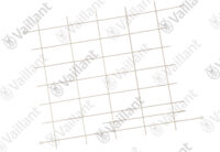 VAILLANT Gitter, hinten Vaillant-Nr. 8000020321