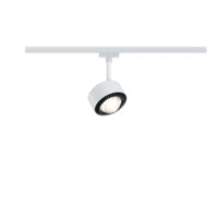 PAULMANN LED-Schienenstrahler 8W dimmbar weiß Aldan 953.95 1LED 2700K weiß 498lm weiß matt