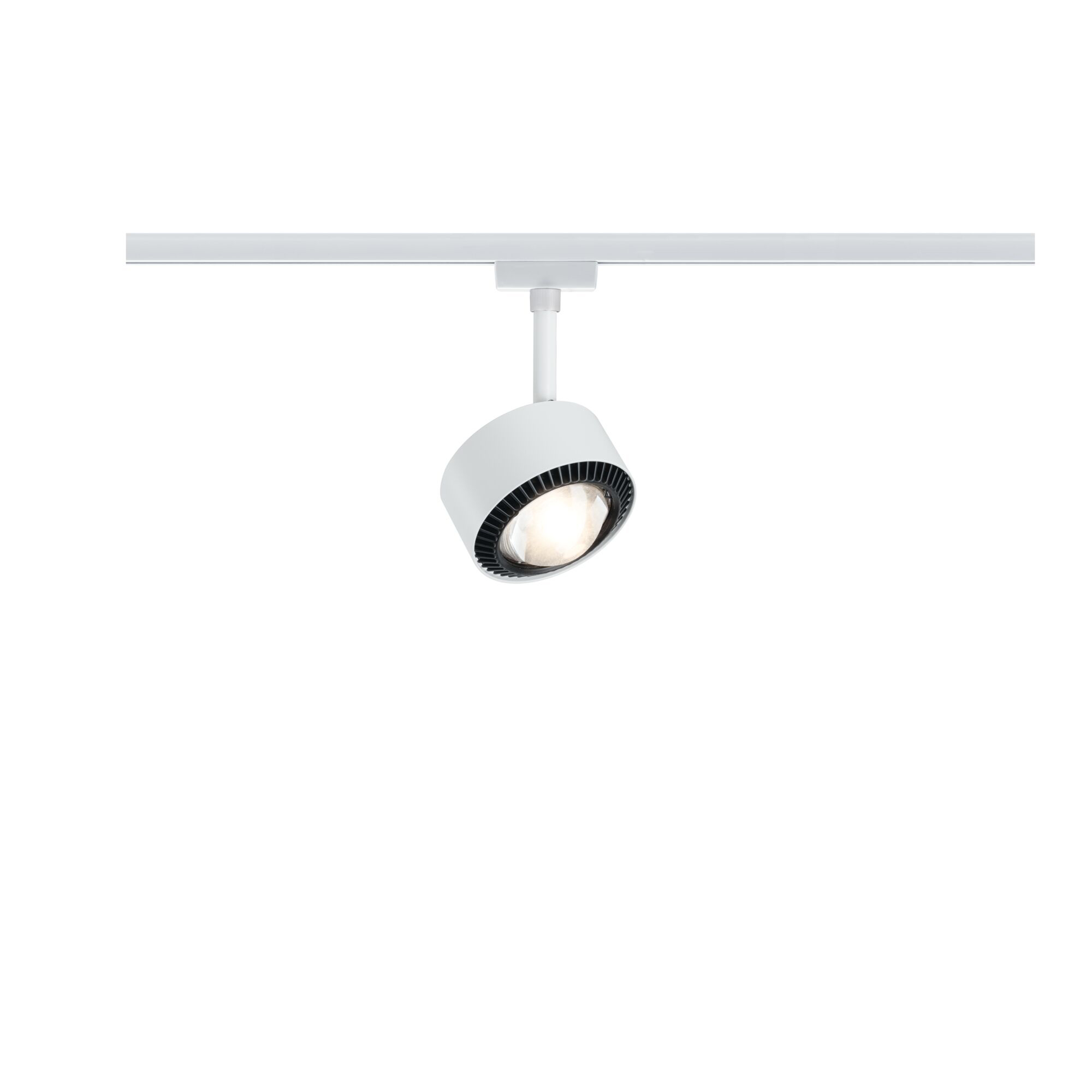 PAULMANN LED-Schienenstrahler 8W dimmbar weiß Aldan 953.95 1LED 2700K weiß 498lm weiß matt