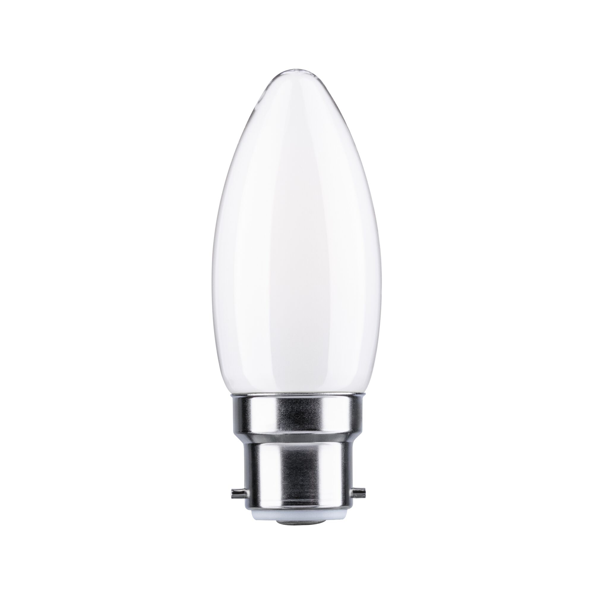 Paulmann PAULMANN LED-Kerzenlampe B22d B35 4,7W F 288.99 4000K weiß 470lm opal dimmbar 0-360°
