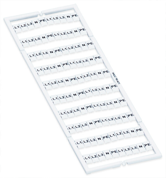 WAGO GmbH & Co. KG WMB-Bezeichnungssystem W:L1,L2,L3,N, PE(20x) 793-5472