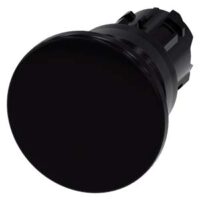 Siemens Dig Industr. Pilzdrucktaster 22mm, rund, schwarz 3SU1000-1BD10-0AA0