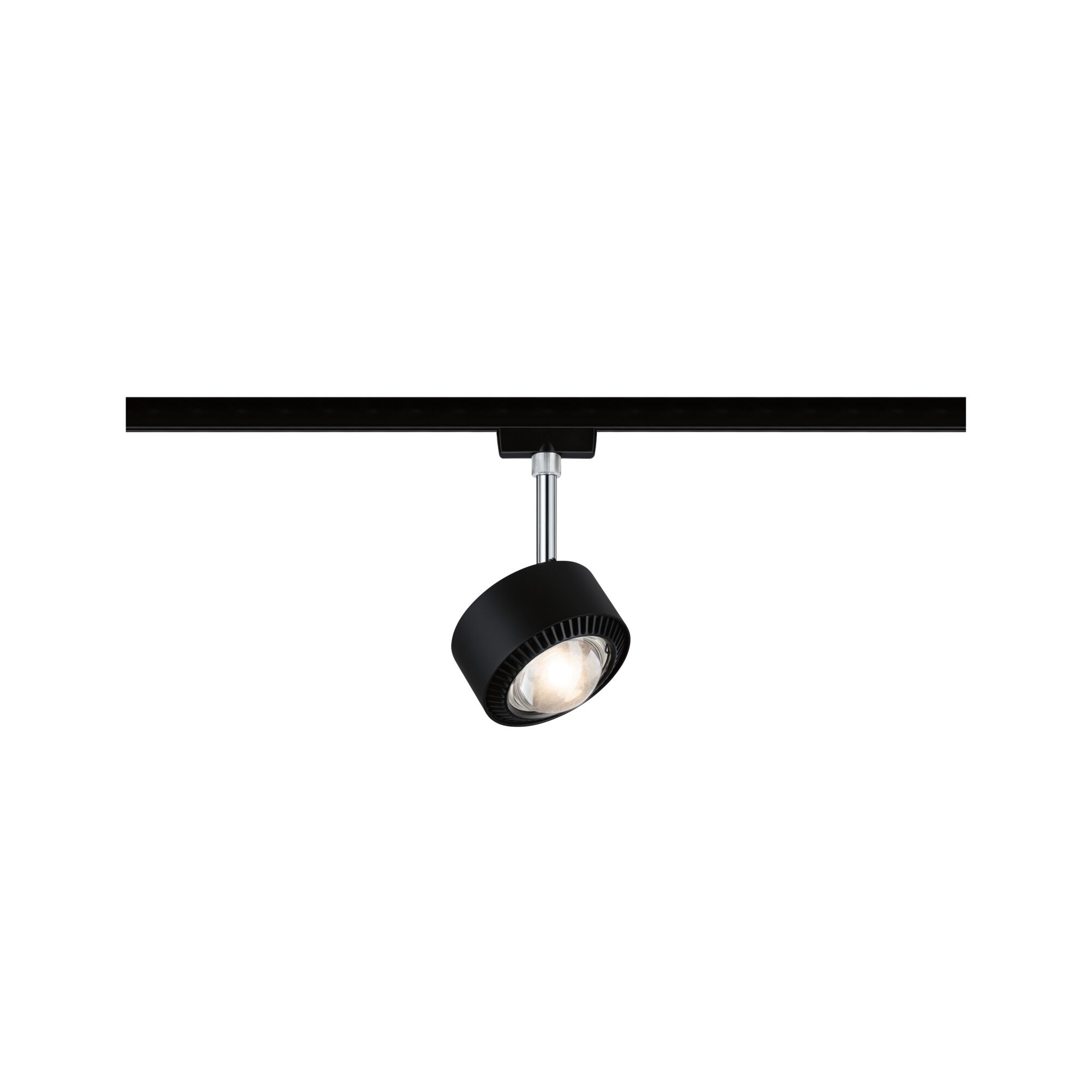 Paulmann PAULMANN LED-Schienenstrahler 9W Konverter schwarz Aldan 969.27 1LED 2700K weiß 480lm schwarz matt