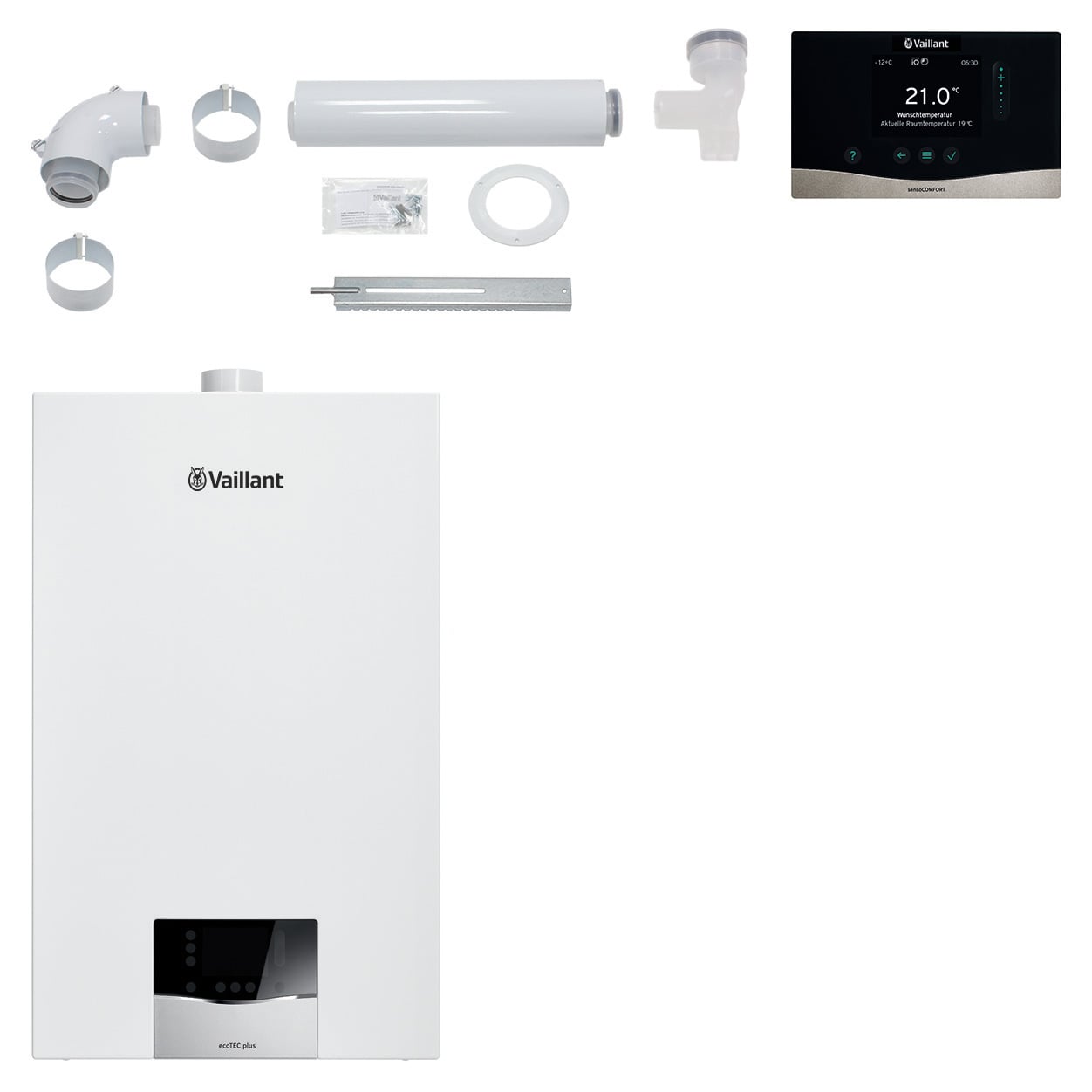 VAILLANT Paket 1.706/3 ecoTEC plus VC 15CS/1-5, VRC 720/3, LAS starr