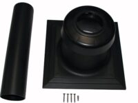 Schachtabdeckung DN60 Kunststoff Mündungrohr Kunsstoff, flexible Systeme