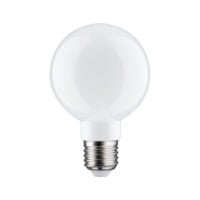 PAULMANN LED-Kugellampe FM E27 G80 7,5W 287.01 2700K weiß 806lm F opal dimmbar 230V