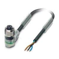 Phoenix Contact Sensor-Aktor-Kabel M12 gewinkelte,3p.,5m SAC3P5,0-PUR/M12FR2L