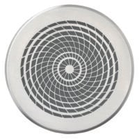 VAILLANT Design Abdeckblende rund Durchmesser 125 mm Vortex Edelstahl