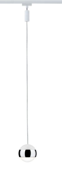 PAULMANN LED-Schienenstrahler 6W Konverter weiß Capsule 954.58 1LED 2700K weiß 338lm weiß