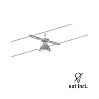 PAULMANN Anbaustrahler 10W Konverter NV chr Togo 941.47 GU5,3 chr glänzend ST IP20