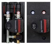 VAILLANT Rohrgruppe mit 3-Wegemischer DN50, Vor-/Rücklauf Rp 2", He-Pumpe, GEG