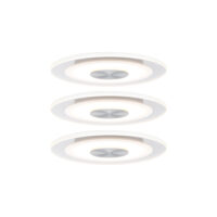 PAULMANN LED-Deckeneinbauleuchte 5,5W Whirl 929.07 3000K 200lm alu Konverter