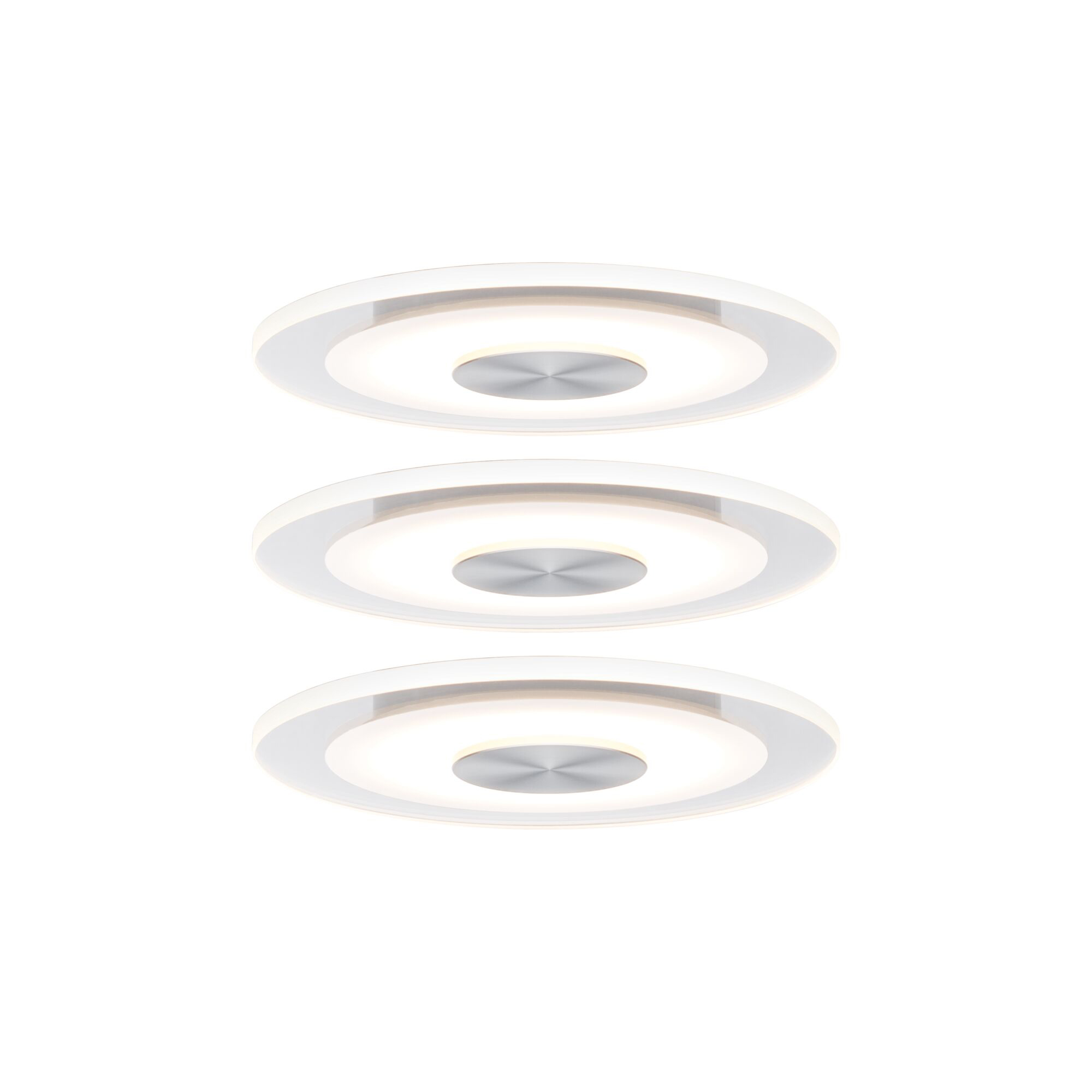 Paulmann PAULMANN LED-Deckeneinbauleuchte 5,5W Whirl 929.07 3000K 200lm alu Konverter