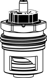 HEIMEIER Thermostat-Oberteil V-exact II beidseitig anströmbar für DN 10, 15, 20