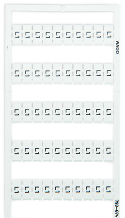 WAGO GmbH & Co. KG WMB-Bezeichnungssystem S: L1 (100x) 793-674