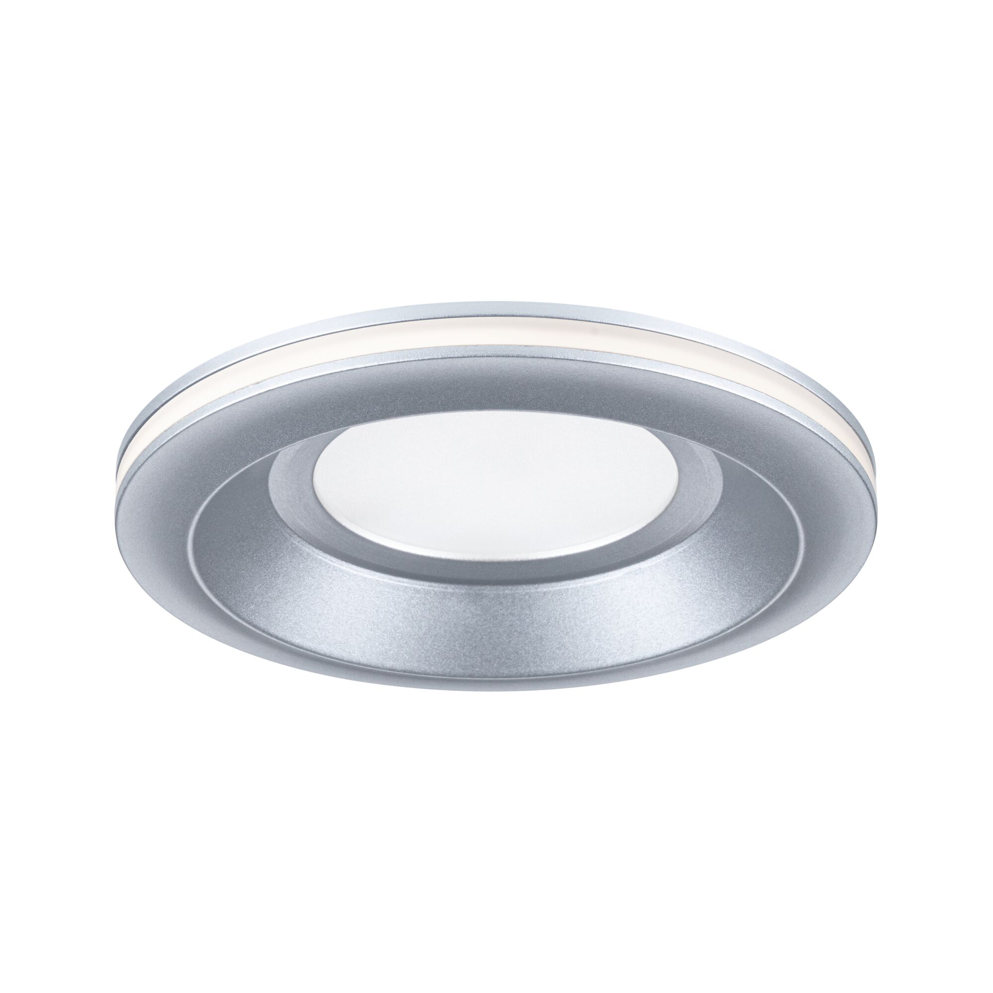 Paulmann PAULMANN LED-Einbaustrahler 6,5W Konverter weiß 922.49 1LED chr 3000K 300lm chr matt Kunststoff