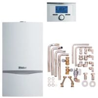 VAILLANT Paket 6.226 atmoTEC exclusive VC 104/4-7A E, calorMATIC 350, Zubehör