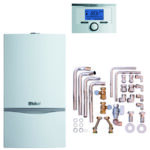 VAILLANT Paket 6.227 atmoTEC exclusive VC 104/4-7A LL, calorMATIC 350, Zubehör