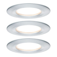 PAULMANN LED-Einbaustrahler 6,8W Konverter weiß CoinSlim 939.01 DALI dimmbar 1LED alu 2700K