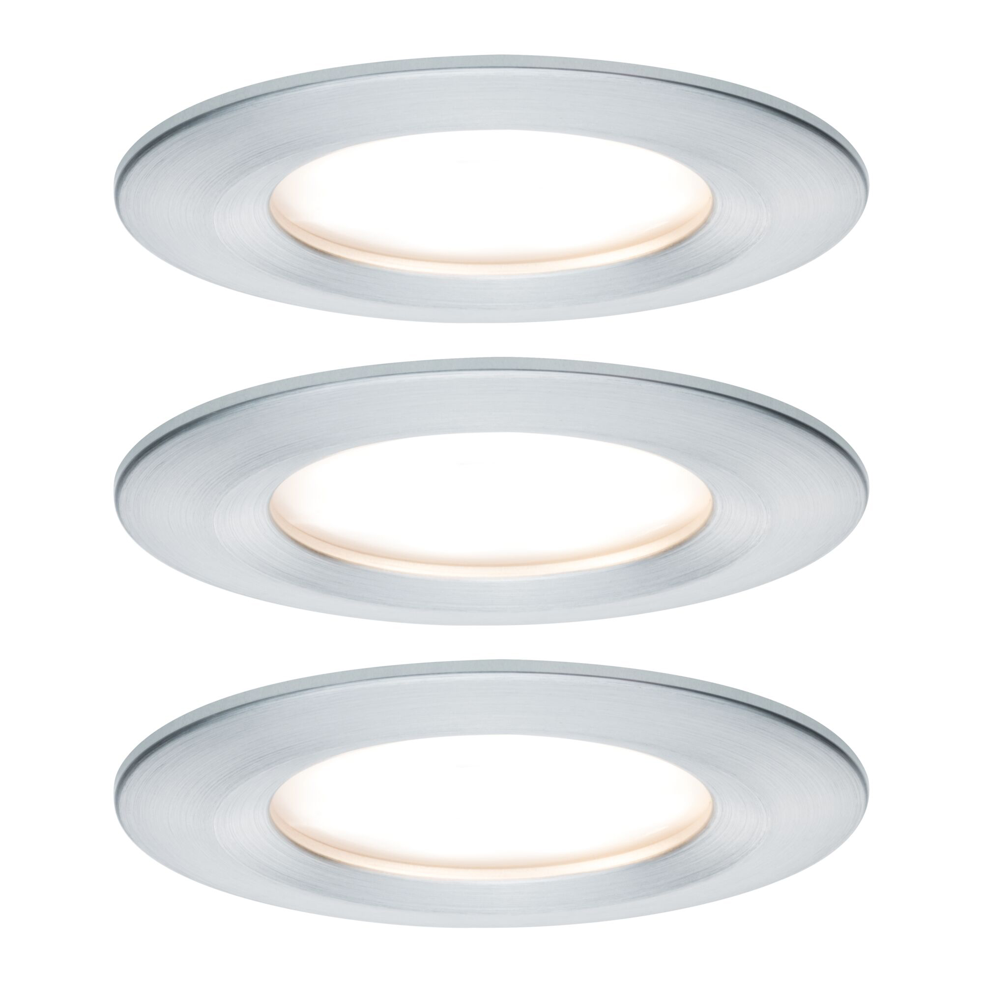 Paulmann PAULMANN LED-Einbaustrahler 6,8W Konverter weiß CoinSlim 939.01 DALI dimmbar 1LED alu 2700K