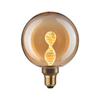 PAULMANN LED-Kugellampe E27 G125 3,5W go Helix 288.81 1800K 180lm kl 0-360° AC