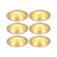 PAULMANN LED-Einbaustrahler 6,2W Konverter go Cole Coin 98201 6LEDs 2700K weiß 470lm go
