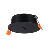 PAULMANN Abdeckung schwarz Aluminium Ø85mm H27mm 946.27