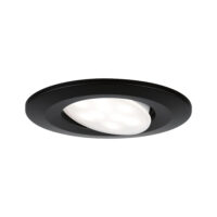 PAULMANN LED-Deckeneinbauleuchte 6W schwarz Calla 924.61 4000K 500lm Konverter
