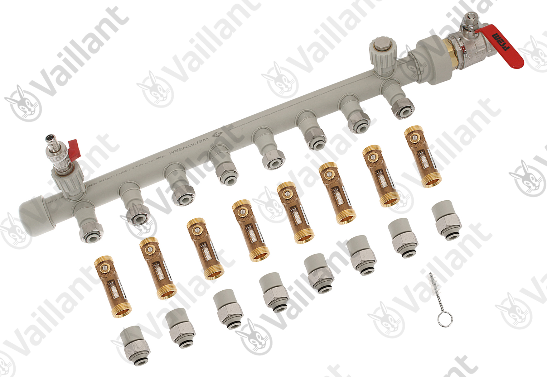 Verteiler, 8-fach Vaillant-Nr. 0020025722