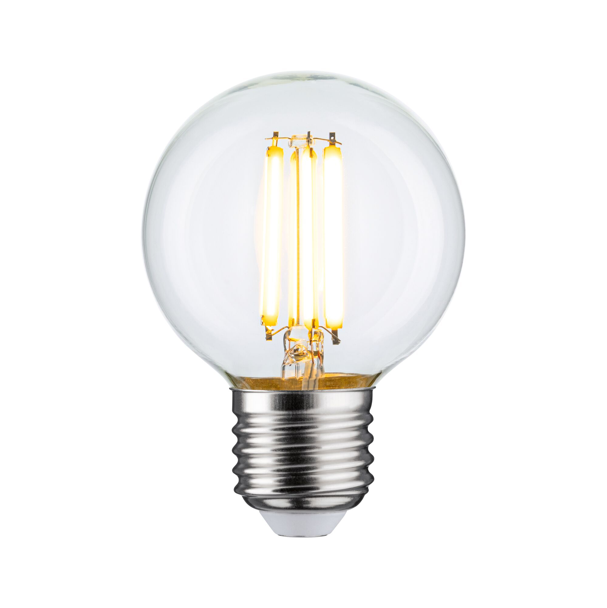 Paulmann PAULMANN LED-Kugellampe FM E27 G60 7W weiß 289.87 2700K 806lm E kl AC Ø60x87mm
