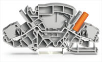 WAGO GmbH & Co. KG 2-Leiter-Durchgangsklemme 4mm, grau 2007-8801