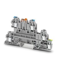 Phoenix Contact Installationsetagenklemme 0,2-4qmm 5,2mm grau UTI 2,5-PE/L/NTB