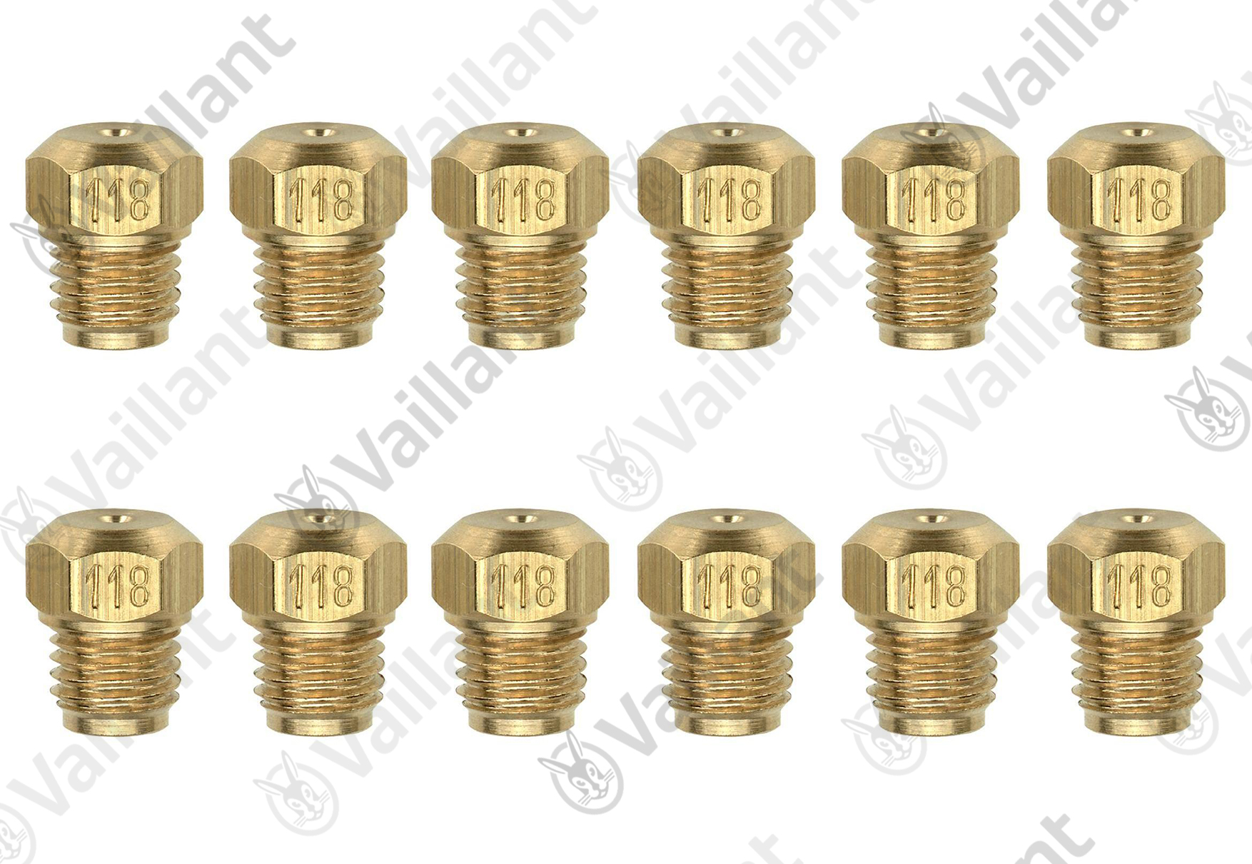 Vaillant Brennerdüse, 1,18, (x12) Vaillant-Nr. 291202