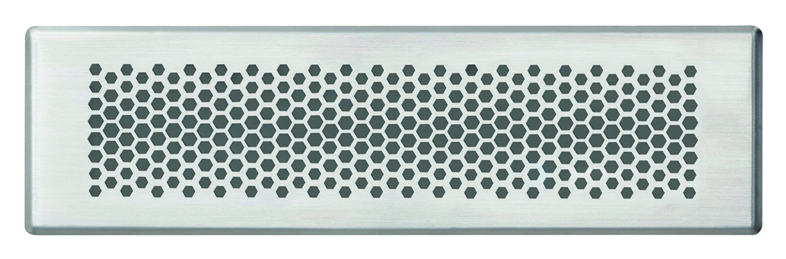 VAILLANT Design Abdeckblende rechteckig Industrial Edelstahl
