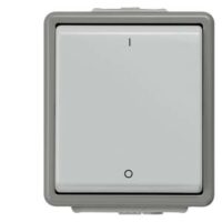 Siemens Dig Industr. Aufputz IP44 Ausschalter 2-polig I/O Symbol 5TA4702
